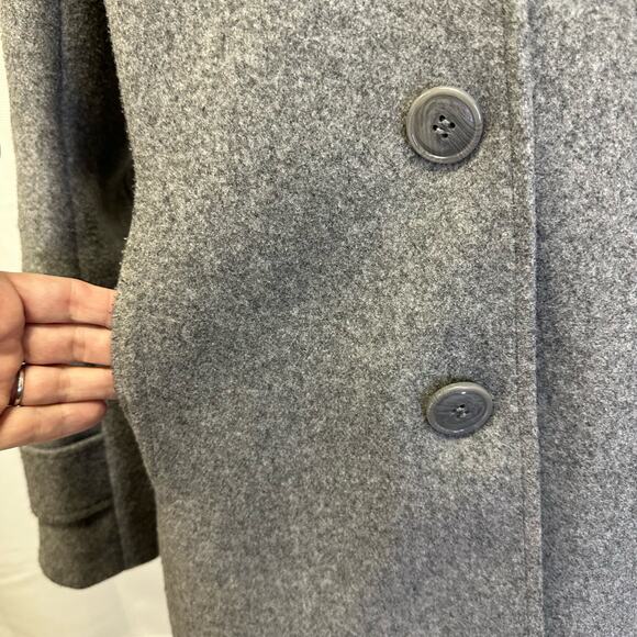 Marc New York by Andrew Marc Women’s Gray Wool Coat - Size Medium - Picture 10 of 10